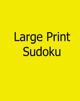 Książka Large Print Sudoku: Fun, Big Print Puzzles Bill Flynn