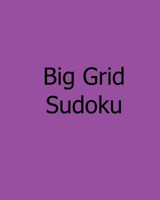 Knjiga Big Grid Sudoku: Simple and Elegant Sudoku Praveen Puri