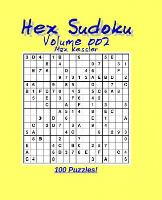 Kniha Hex Sudoku Vol 002 Max Kessler