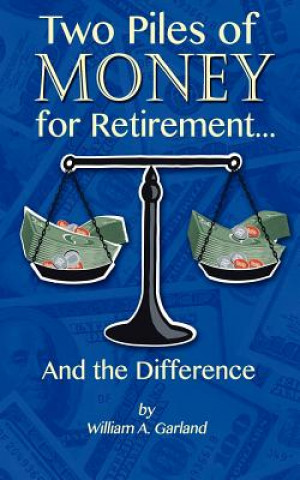 Carte Two Piles of Money for Retirement and the Difference MR William a Garland