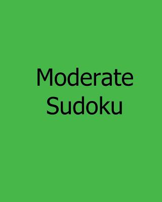 Kniha Moderate Sudoku: Large Grid Sudoku Puzzles Bill Weber