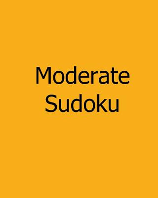 Kniha Moderate Sudoku: #8: Large Grid Sudoku Puzzles Bill Weber