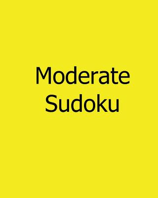 Könyv Moderate Sudoku: Volume 6: Large Grid Sudoku Puzzles Bill Weber