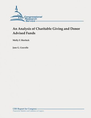 Knjiga An Analysis of Charitable Giving and Donor Advised Funds Molly F Sherlock