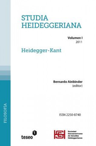 Buch Studia Heideggeriana: Vol. 1 - Heidegger-Kant Bernardo Ainbinder