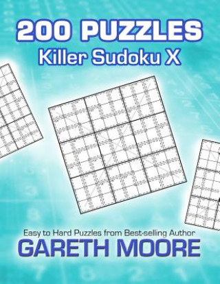 Carte Killer Sudoku X: 200 Puzzles Gareth Moore