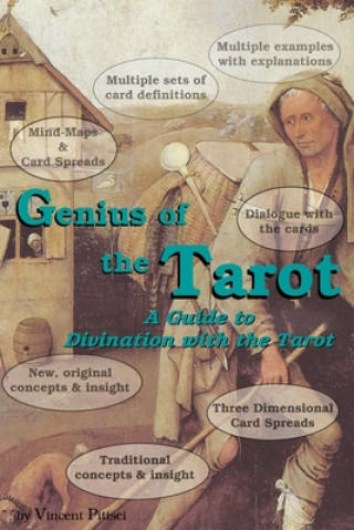Carte Genius of the Tarot: A Guide to Divination with the Tarot Vincent Pitisci
