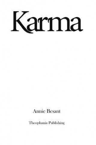 Knjiga Karma Annie Wood Besant