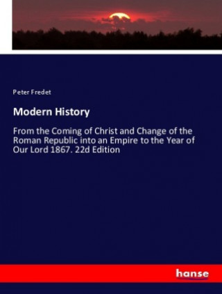 Carte Modern History Peter Fredet