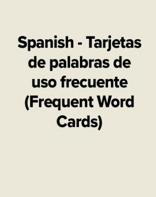 Книга Spanish - Tarjetas de Palabras de USO Frecuente (Frequent Word Cards) Mcgraw-Hill Education