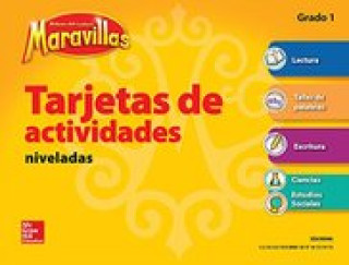 Kniha Lectura Maravillas, Grade 1, Workstation Activity Cards Package (4 Cards) Mcgraw-Hill Education