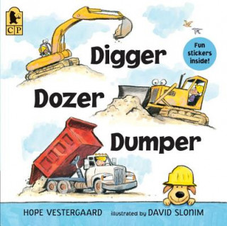 Könyv Digger, Dozer, Dumper Hope Vestergaard