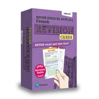 Kniha Pearson REVISE Edexcel GCSE (9-1) French Revision Cards 