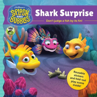 Kniha Splash and Bubbles: Shark Surprise with Sticker Play Scene The Jim Henson Company