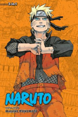 Książka Naruto (3-in-1 Edition), Vol. 22 Masashi Kishimoto