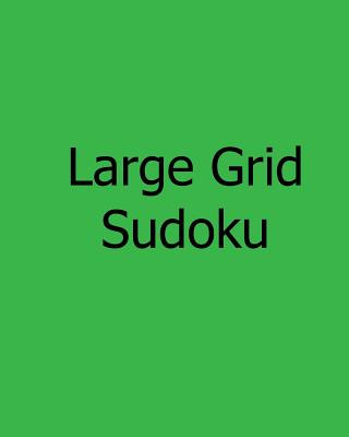 Buch Large Grid Sudoku: Fun, Large Print Sudoku Puzzles Robert Jennings