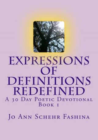 Książka Expressions of Definitions Redefined: A 30 Day Poetic Devotional Jo Ann Schehr Fashina