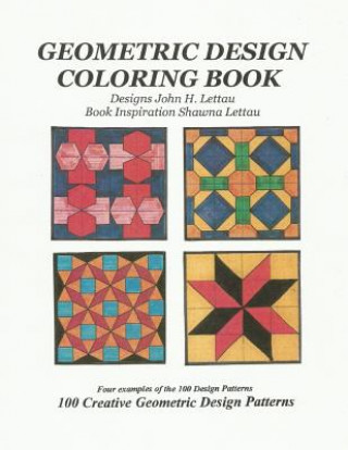 Książka Geometric Design Coloring Book John H Lettau