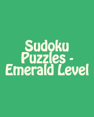Könyv Sudoku Puzzles - Emerald Level: Fun, Large Grid Sudoku Puzzles Rajiv Patel