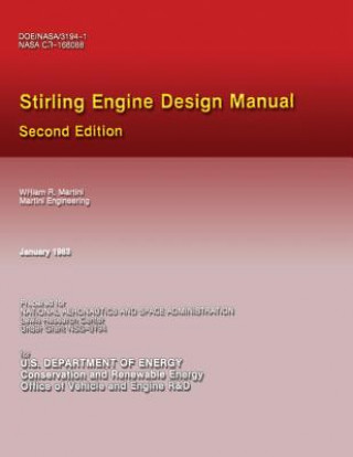 Carte Stirling Engine Design Manual William R Martini