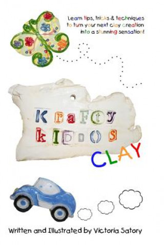 Книга Krafty Kiddos Clay: Black & White Edition Victoria Satory