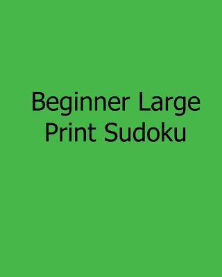 Kniha Beginner Large Print Sudoku: Fun, Large Grid Sudoku Puzzles Jason Curtsen