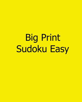 Buch Big Print Sudoku Easy: Fun, Large Grid Sudoku Puzzles Jason Curtsen