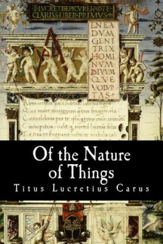 Kniha Of the Nature of Things Titus Lucretius Carus