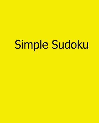 Kniha Simple Sudoku: Fun, Large Print Sudoku Puzzles Alan Carter