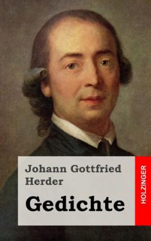 Kniha Gedichte Johann Gottfried Herder