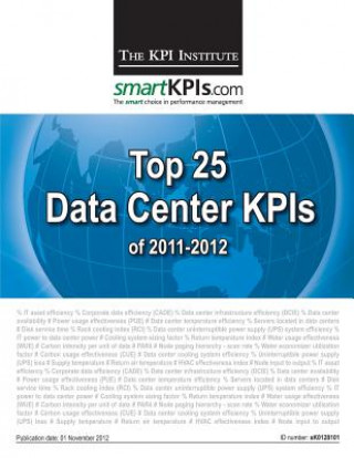 Książka Top 25 Data Center KPIs of 2011-2012 Aurel Brudan