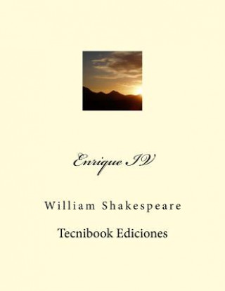 Kniha Enrique IV William Shakespeare