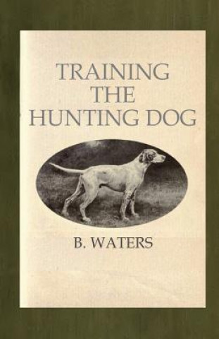 Livre Training the Hunting Dog B Waters