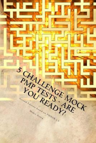 Kniha 5 Challenge Mock PMP Tests - Are You Ready?: 1000 questions to CHALLENGE your PMP preparation Mohit Arora