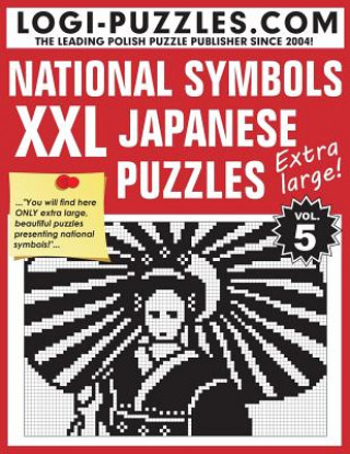 Книга XXL Japanese Puzzles: National Symbols Logi Puzzles