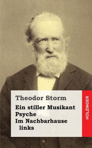 Książka Ein stiller Musikant / Psyche / Im Nachbarhause links Theodor Storm