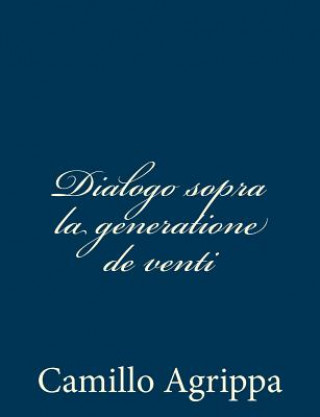 Książka Dialogo sopra la generatione de venti Camillo Agrippa