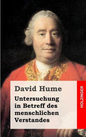 Książka Untersuchung in Betreff des menschlichen Verstandes David Hume