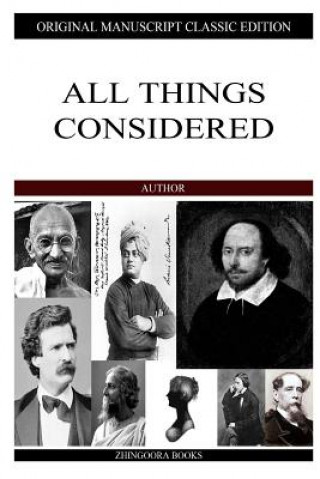 Buch All Things Considered G. K. Chesterton