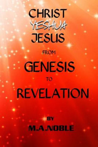 Livre Christ Yeshua Jesus from Genesis to Revelation: Last Chance Series Book 1 M a Noble