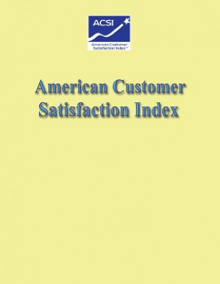 Kniha American Customer Satisfaction Index U S Department of the Interior