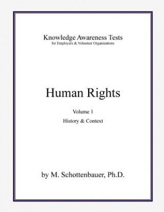 Knjiga Human Rights: History & Context Michele Schottenbauer