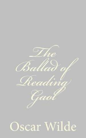 Kniha The Ballad of Reading Gaol Oscar Wilde