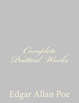 Kniha Complete Poetical Works Edgar Allan Poe