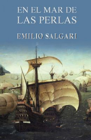 Kniha En el mar de las perlas Emilio Salgari