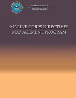 Boek Marine Corps Directives Management Program Department Of the Navy