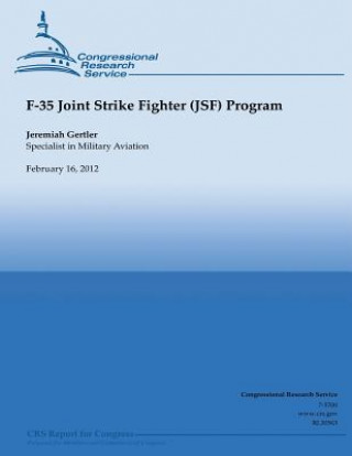 Könyv F-35 Joint Strike Fighter (JSF) Program Jeremiah Gertler