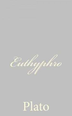 Könyv Euthyphro Plato