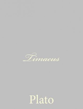 Kniha Timaeus Plato