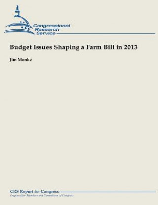 Könyv Budget Issues Shaping a Farm Bill in 2013 Jim Monke